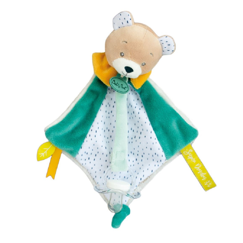  - les super doudous - pacifinder green bear 20 cm 